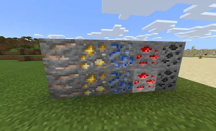 Текстуры Анимированные руды