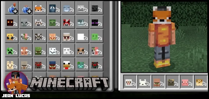 Мод: Маски мобов