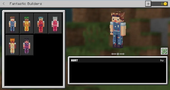 Набор скинов: Фантастические строители