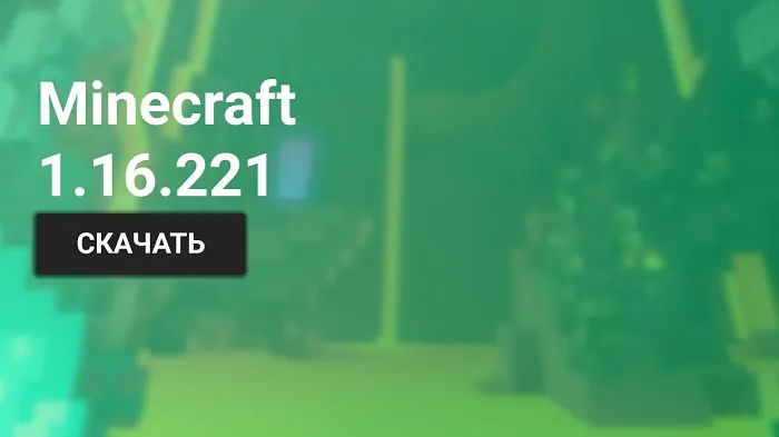 Майнкрафт ПЕ 1.16.221.01 [Полная версия]