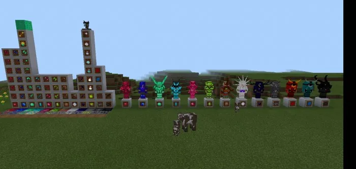 Блоки в моде Fantasy Ores