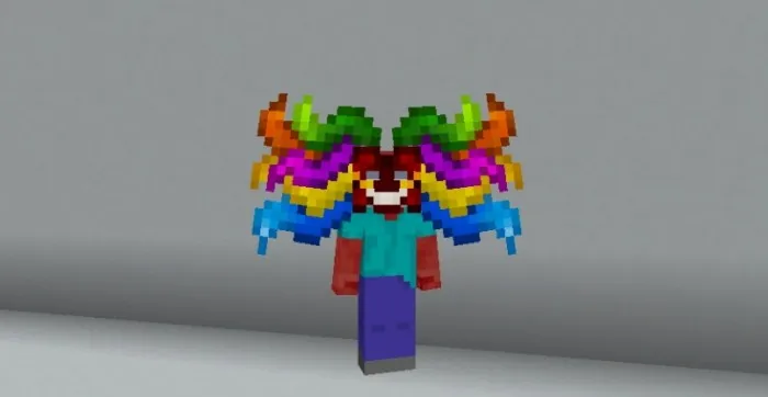 Вид маски на игроке