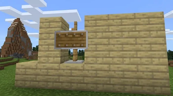 Заполненное пространство возле стойки