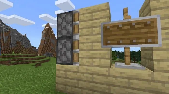 Поршни для сдвига блоков