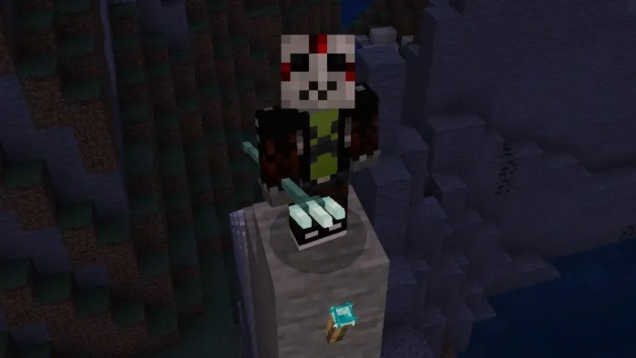 Мод: Светящийся Трезубец