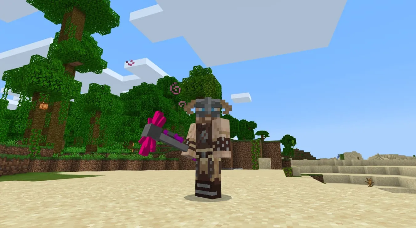 Кристальный молот в Майнкрафт