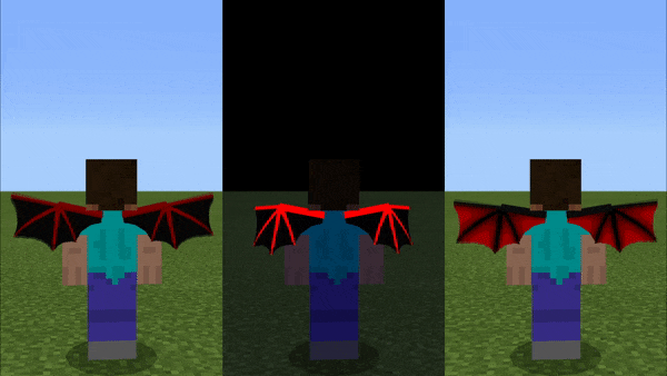 Мод: Анимированные крылья