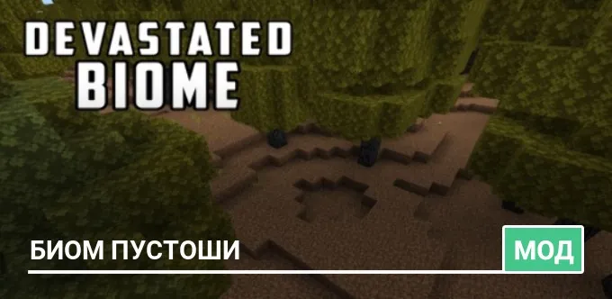 Мод: Биом Пустоши