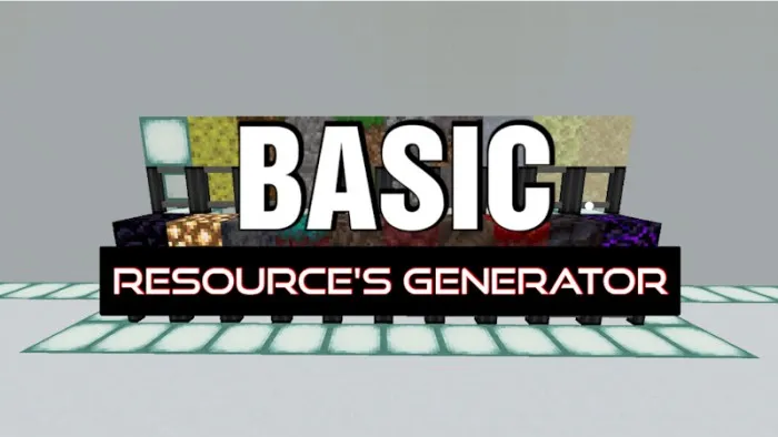 Мод: Базовый генератор ресурсов