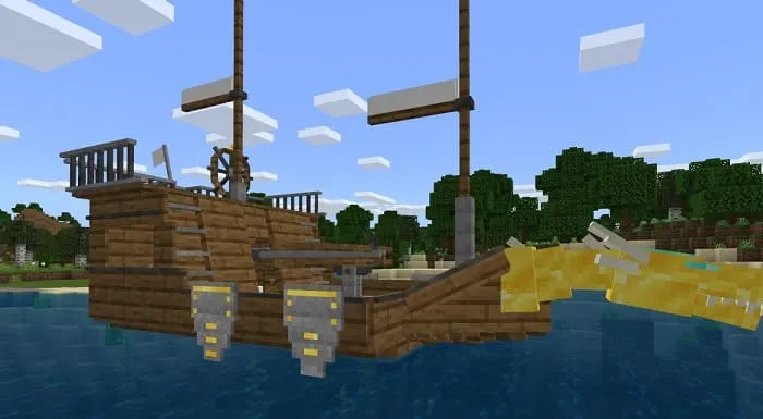 Мод: Боевой Драккар