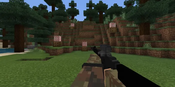 Винтовка АР-15 в Майнкрафте