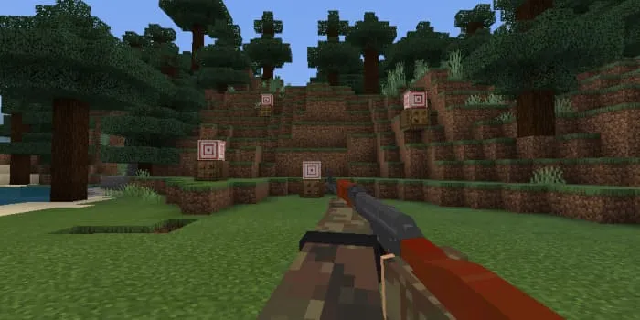 Калашников в Майнкрафте
