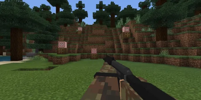 Сайга в Minecraft