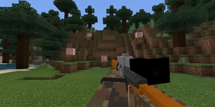 Драгунова винтовка в Майнкрафте