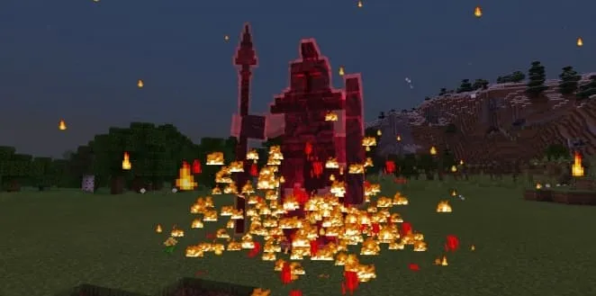 Арес в Майнкрафте