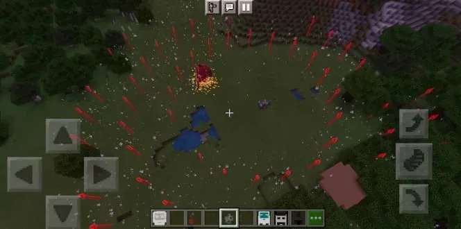 Вид сверху на атаку Ареса