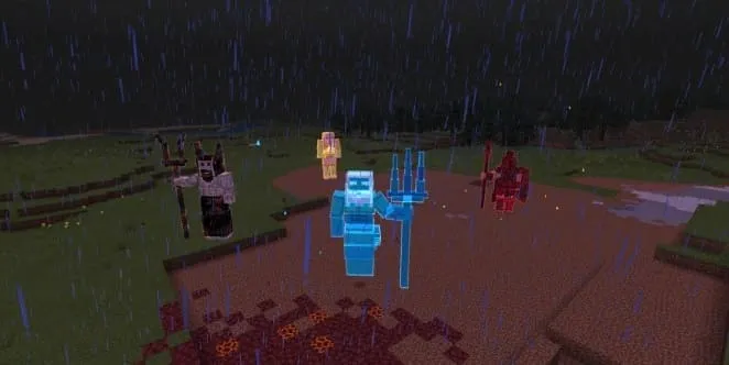 Все мобы из мода