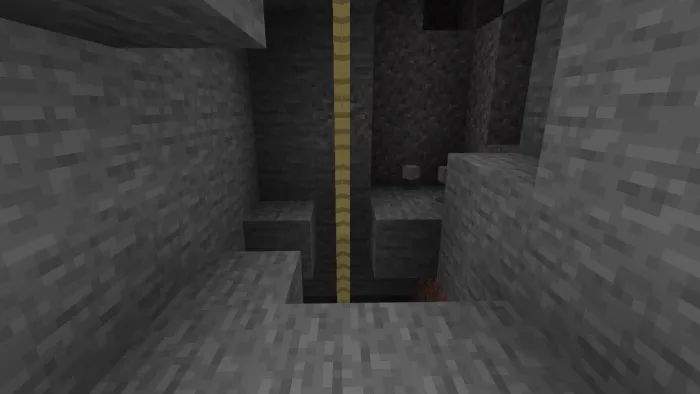 Веревка в пещере