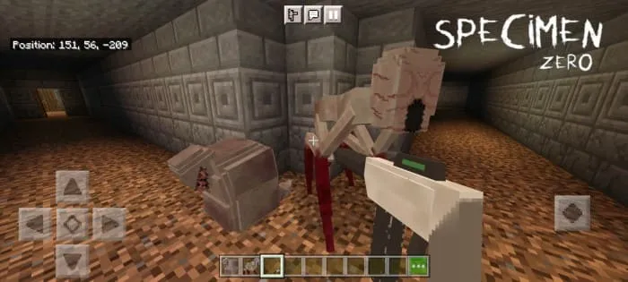 Хоррор мод на странное существо