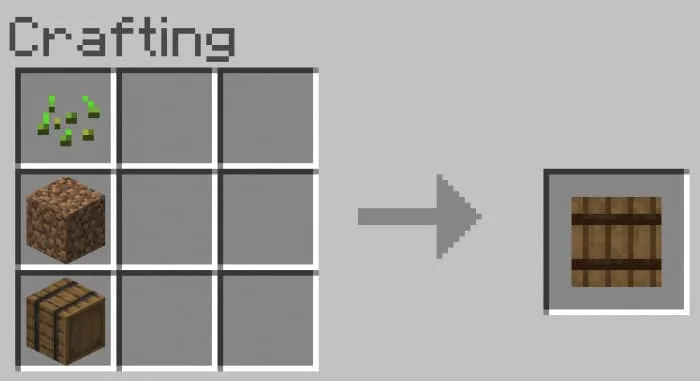 Мод: Травяная Бочка