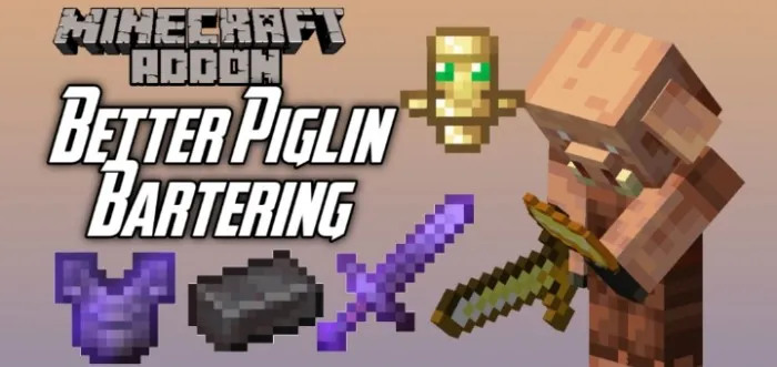 Мод: Лучшая Торговля с Пиглинами
