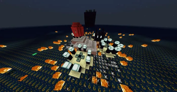 Демонстрация структуры из лакиблоков