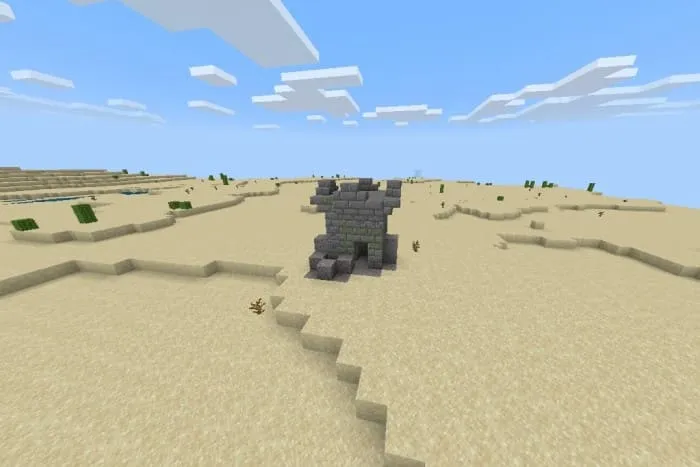 Подводные руины в Minecraft