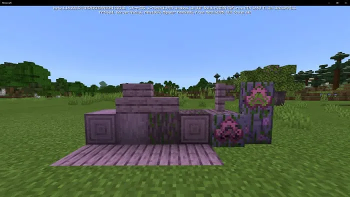 Новые блоки из азалии