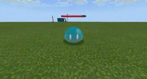 Анимация слайма в Майнкрафт