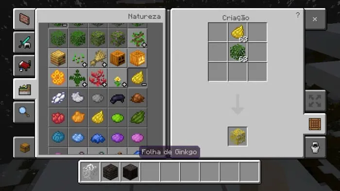 Крафт желтой листвы