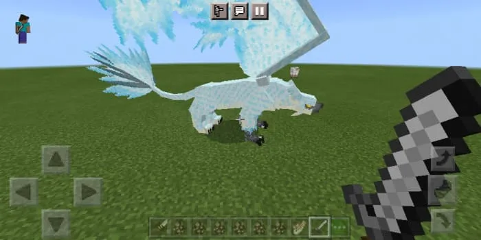 Ледяной грифон в мире