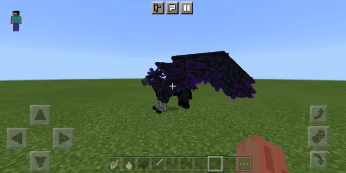 Черный гиппогриф в игре