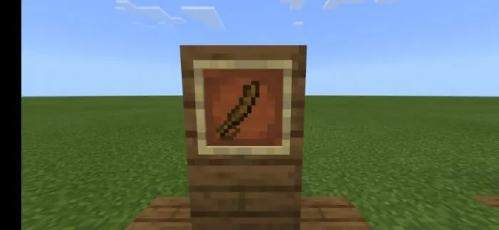 Деревянный пиратский меч