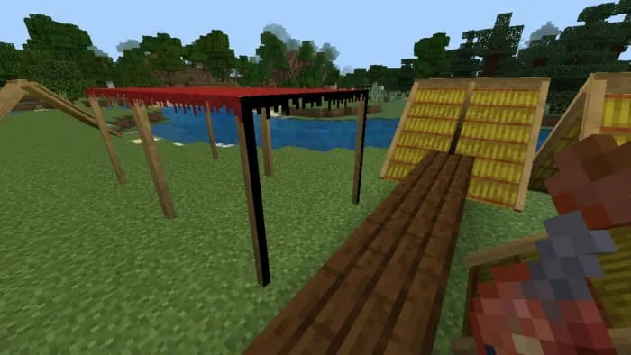 Палатка в мире игры