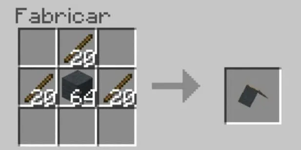 Рецепт серой палатки в Майнкрафт