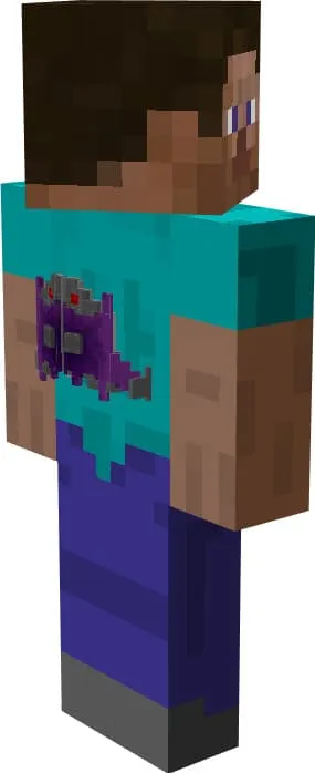 Зелёный гоблин планёр в Майнкрафт