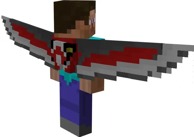 Крылья сокола в Майнкрафт