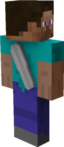 Доска серебряного серфера в Майнкрафте