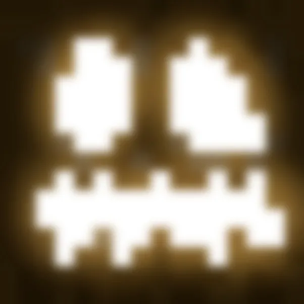 Эффект блюра от тыквы