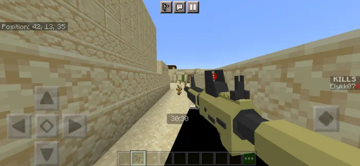 Оружие на карте Де Даст