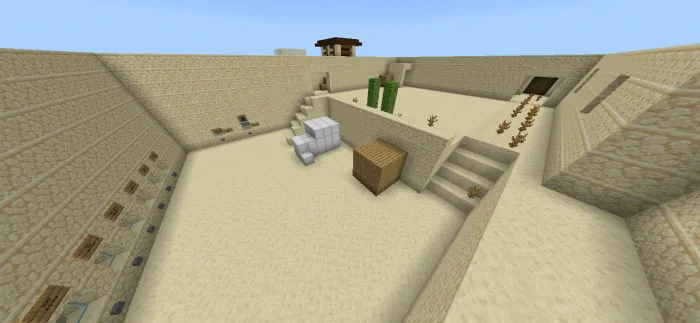 Карта Де Даст в Майнркафт