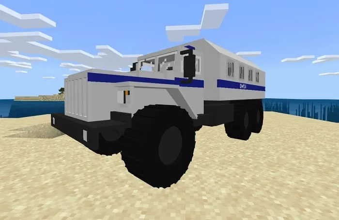 Полицейская версия Урал 4320