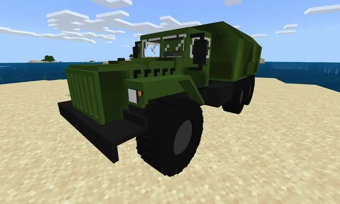 Урал 4320 с камуфляжем