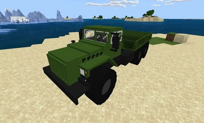 Урал 4320 с открытым кузовом