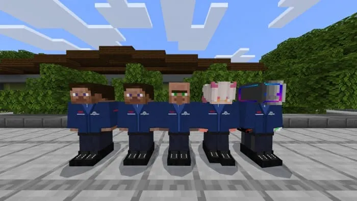 Рабочая одежда в Майнкрафт