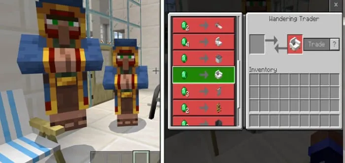 Странствующий торговец продает мебель