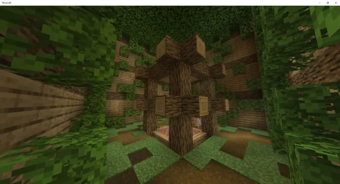 Главное здание в виде дома