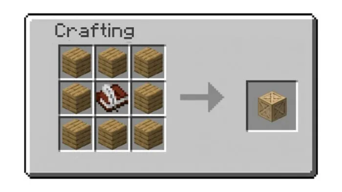 Крафт ящика с буквами