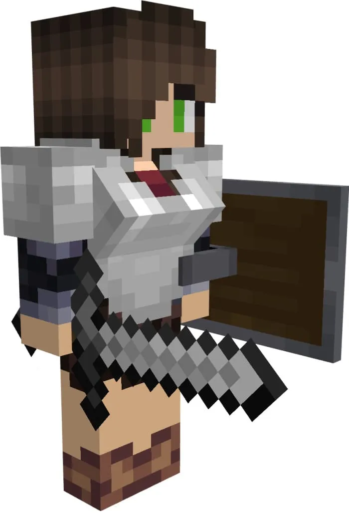 Женщина в Майнкрафт