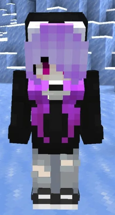 Девушка Края в Майнкрафт